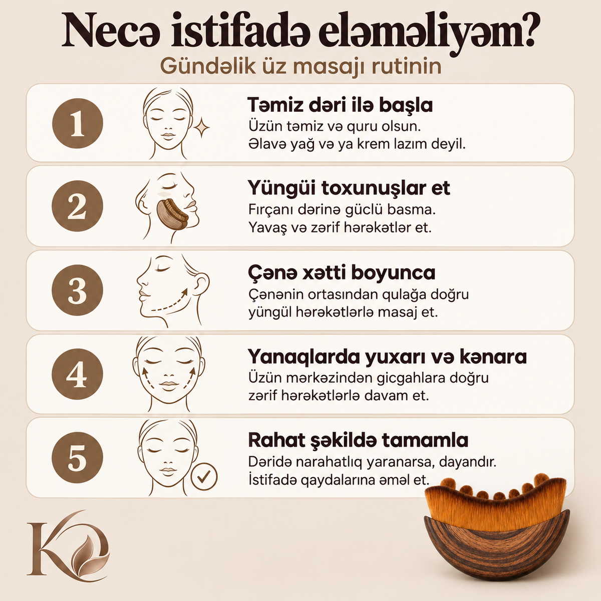 Korelle Üz Liftinq Fırçası